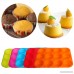 cici store Silicone Nonstick 12 Cupcake Muffin Pan Mold (Random Color) - B06Y31YFHL
